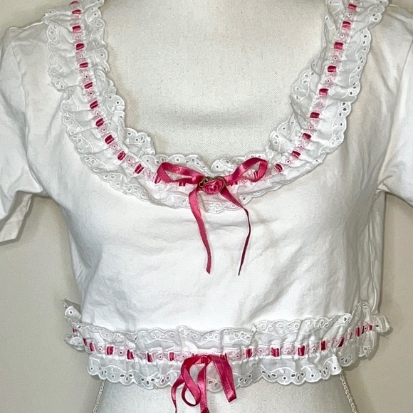 90s vintage Victoria’s Secret Crop Top - Picture 3 of 9